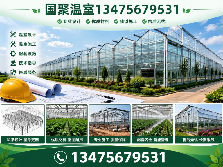 寒亭区玻璃温室展示图